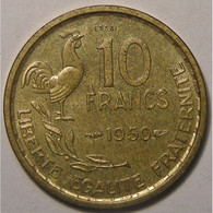 Monnaie Française, Essai De Guiraud 10 Francs 1950 SPL/FDC, Gadoury: 182.5 - Proeven