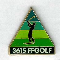 Pin's Corner Coinderoux 3615 Minitel FFG Golf - Golf