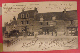 Carte Postale Ille Et Vilaine 35. Paimpont. L'hôtel Nicolas. Plusieurs Autographes à Rechercher (marquis De Mont... ?) - Paimpont