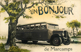 Marcamps * Un Bonjour Du Village * Bus Autobus - Other & Unclassified