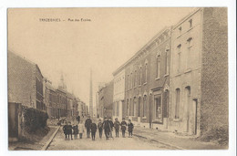 CPA Trazegnies Rue Des écoles - Courcelles