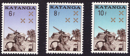 Katanga 0079/81** Gendarmerie Katangaise MNH - Katanga