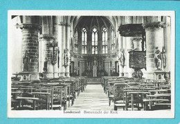 * Londerzeel (Vlaams Brabant) * (John Prévot) Binnenzicht Der Kerk, Intérieur De L'église, Chaire De Vérité, Old, Rare - Londerzeel