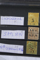 AQ22 SAINT PIERRE CALEDONIE  COCHINCHINE  ENV. 1900 +NEUFS+A VOIR - Other & Unclassified