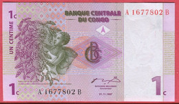 1 Centime 01/11/97 Neuf 3 Euros - Republic Of Congo (Congo-Brazzaville)