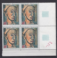 N° 1673 Oeuvres D'Art: G.Rouault: Beau Bloc De 4 Timbres Neuf Impeccable - Unused Stamps