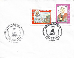 PARAGUAY 1990  FDC UPAEP DISCOVERY OF AMERICA CHRISTOPHER COLUMBUS,  MNH - Cristoforo Colombo