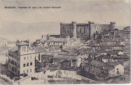 Bracciano (Roma) - Panorama Del Lago E Del Castello Odescalchi - Viaggiata 1909 - Autres Villes