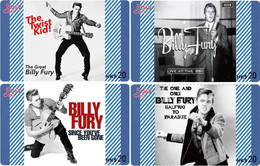 M08516 China Phone Cards BILLY FURY 14pcs - Musique