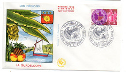 FDC --1984 -- La GUADELOUPE  ..................cachet BASSE-TERRE---POINTE A PITRE  971 ..........à  Saisir - 1980-1989