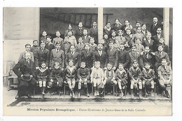 MISSION POPULAIRE EVANGELIQUE -Union Chrétienne De Jeunes Gens De La Salle Centrale- - Missions