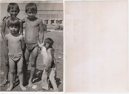 1960s Original 13x9 Photo Children Child Teenager Pants Beach Boy Junge Garçon  Russia USSR (7685) - Pin-ups