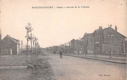 MONTESCOURT Avenue De La Victoire 7(scan Recto-verso) MA174 - Other & Unclassified