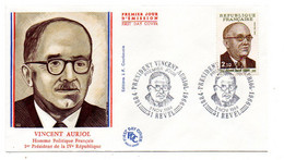 FDC --1984 -- Président De La 4ème République--Vincent AURIOL.. .cachet  REVEL - 31.......à  Saisir - 1980-1989