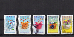 2007 Autoadhésifs Yv N°129/133 Timbres De Messages(4083/4086 ) Oblitéré - Used Stamps