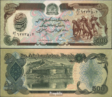 Afghanistan Pick-Nr: 60b Bankfrisch 1990 500 Afghanis - Afghanistan