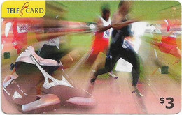 Fiji - Telecom Fiji - Sports, Running, Cn.06034, Remote Mem. 3$, Used - Fiji