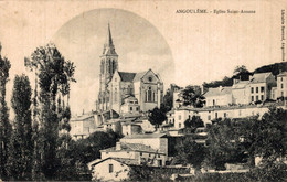 N°93170 -cpa Angoulême -église Saint Ausone- - Angouleme