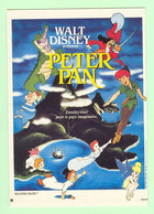 T1438- DISNEY - Peter Pan - Affiche Du Film Sur Carte Postale - Autres & Non Classés