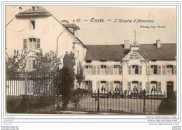 AMONINES ..-- EREZEE ..-- L' Hospice Philippin . 1905 Vers BRUXELLES ( Mr DE WANDELER ) . Voir Verso . - Erezée