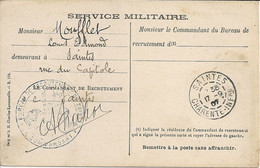 Franchise Militaire Bureau De Recrutement De Saintes - Saintes