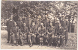 CARTE PHOTO / Soldats Français Prisonniers De Guerre / 1941 / Stalag IX C / Sömmerda / L. WESSNER Phot. - Guerre 1939-45