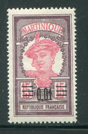 MARTINIQUE- Y&T N°86- Neuf Avec Charnière * - Unused Stamps