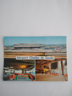 75 PARIS AEROPORT CHARLES DE GAULLE AVION MULTI VUES - 62 - Paris Airports