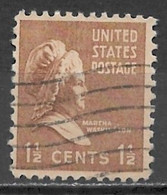 United States 1938. Scott #805 (U) Martha Washington - Used Stamps