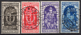 ITALIE (Royaume) - 1934 - N° 330 à 333 - (Lot De 4 Valeurs Différentes) - (10è Anniversaire De L'annexion De Fiume) - Afgestempeld