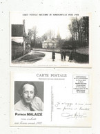 Cp , Publicité , Politique , Patrick MALAIZE, Campagne élections Législatives, 1993? 60 , HONDAINVILLE, Environs De MOUY - Publicité