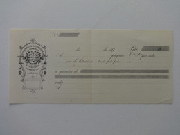 Early 1900s  Portugal  Cheque Check  Instituto Superior De Comercio  Escritorio Comercial Lisboa Unused - Schecks  Und Reiseschecks