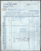 FATTURA COMMERCIALE - SAVONA - 1948 - I.C.E.M. INDUSTRIA CALZE E MAGLIE  (STAMP180) - Italia