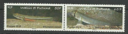 WALLIS Y FUTUNA 2010 - FAUNA MARINA - PECES - YVERT 1003-1004** - Unused Stamps