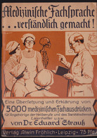 Medizinische Fachsprache 1938 - Livres Scolaires