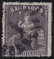 Barbados     .    SG   .    35     .   No Wmk  .  1861     .     O     .    Cancelled - Barbados (...-1966)