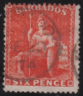 Barbados  .    SG   .    53  (2 Scans)    .   Wmk  Small Star    .  1872      .     O     .    Cancelled - Barbados (...-1966)