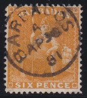 Barbados  .    SG   .    79   .     Wmk  Crown CC    .  1875-81      .     O     .    Cancelled - Barbados (...-1966)