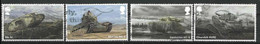 GROSSBRITANNIEN GRANDE BRETAGNE GB 2021 BRITISH ARMY VEHICLES SET 4V USED SG 4566-9 MI 4830-3 YT 5238-41 SC 4747-50 - Oblitérés