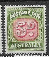 Australia Mlh * 1958 (16 Euros) Type I - Portomarken