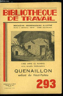 BIBLIOTHEQUE DE TRAVAIL N° 293 - Quenaillon, Enfant Du Haut Poitou Par Henri Dechambre, Le Poitou, Le Village Natal, La - Auvergne