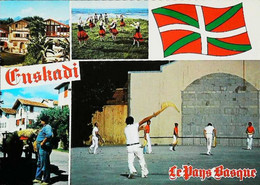 ► CPSM  Pelote Basque Cesta Punta - Regionale Spiele