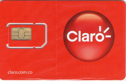 Lote TT221, Colombia, Tarjeta Telefonica, Phone Card, Claro, SIM Card, Primera Emision Colombia, 2012 (GP 09.01) - Colombie