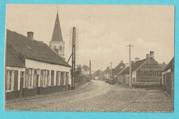 * Westkerke - Oudenburg (West Vlaanderen) * (Uitg. Eugenie Tampère) Straatzicht, Unique, Zeldzaam, église Kerk, Simoniz - Oudenburg