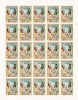 Delcampe - Libia Nº 792 Al 793 En Pliego De 25 Series - Libye