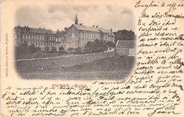 CPA Enghien - Hopital - Carte Précurseur - Oblitéré à Enghien Et Bruxelles En 1902 - Enghien - Edingen