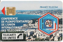C41   - Neuve  EC/TB  -   U.I.T.  Nice 1989      -     Voir Annonce Et Scans  ! - Interne Telefoonkaarten