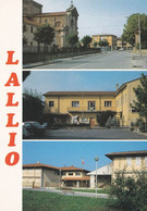 (W058) - LALLIO (Bergamo) - Multivedute (municipio, Scuola Media, Piazza Vittorio Veneto) - Bergamo