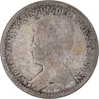 Monnaie, Pays-Bas, Wilhelmina I, 25 Cents, 1912, Utrecht, TB, Argent, KM:146 - 25 Cent