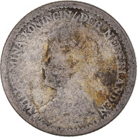 Monnaie, Pays-Bas, Wilhelmina I, 25 Cents, 1910, Utrecht, TB, Argent, KM:146 - 25 Centavos